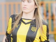 Hincha - Tribunera - Chica - Fanatica de la Barra: Barra Amsterdam • Club: Peñarol