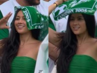 Hincha - Tribunera - Chica - Fanatica de la Barra: Frente Radical Verdiblanco &bull; Club: Deportivo Cali