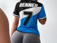 Hincha - Tribunera - Chica - Fanatica de la Barra: Geral do Grêmio &bull; Club: Grêmio &bull; País: Brasil