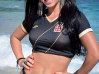 Hincha - Tribunera - Chica - Fanatica de la Barra: Guerreiros do Almirante • Club: Vasco da Gama • País: Brasil
