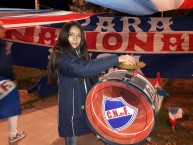 Hincha - Tribunera - Chica - Fanatica de la Barra: La Banda del Parque • Club: Nacional