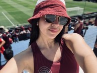 Hincha - Tribunera - Chica - Fanatica de la Barra: La Barra 14 &bull; Club: Lanús &bull; País: Argentina