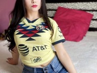 Hincha - Tribunera - Chica - Fanatica de la Barra: La Monumental • Club: América
