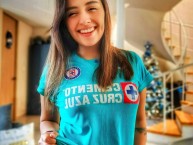 Hincha - Tribunera - Chica - "@Mary_Rguez1" Fanatica de la Barra: La Sangre Azul • Club: Cruz Azul