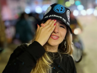 Hincha - Tribunera - Chica - Fanatica de la Barra: Los Piratas Celestes de Alberdi &bull; Club: Belgrano &bull; País: Argentina