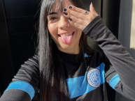 Hincha - Tribunera - Chica - Fanatica de la Barra: Los Piratas Celestes de Alberdi &bull; Club: Belgrano &bull; País: Argentina