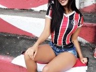 Hincha - Tribunera - Chica - Fanatica de la Barra: Portão 10 • Club: Santa Cruz