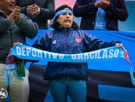 Hincha - Tribunera - Chica - Fanatica de la Barra: Vendaval Celeste • Club: Deportivo Garcilaso • País: Peru