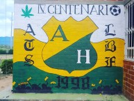 Mural - Graffiti - Pintada - Mural de la Barra: Alta Tensión Sur &bull; Club: Atlético Huila