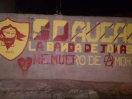 Mural - Graffiti - Pintada - Mural de la Barra: Armagedón • Club: Aucas