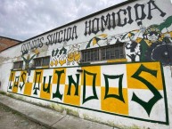 Mural - Graffiti - Pintadas - Mural de la Barra: Artillería Verde Sur &bull; Club: Deportes Quindío &bull; País: Colombia