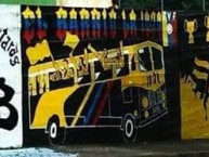 Mural - Graffiti - Pintadas - "TÃCHIRA ES VENEZUELA" Mural de la Barra: Avalancha Sur • Club: Deportivo Táchira • País: Venezuela
