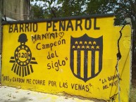 Mural - Graffiti - Pintada - Mural de la Barra: Barra Amsterdam • Club: Peñarol