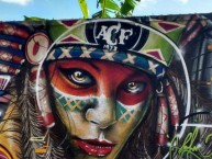 Mural - Graffiti - Pintadas - Mural de la Barra: Barra da Chape • Club: Chapecoense • País: Brasil