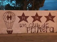 Mural - Graffiti - Pintada - Mural de la Barra: Barra de Fierro • Club: Huracán de Comodoro