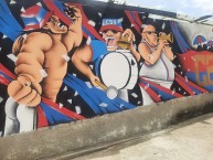 Mural - Graffiti - Pintada - "Mural Barra de la Campana en la Ciudad de Riobamba" Mural de la Barra: Barra de La Campana • Club: Olmedo
