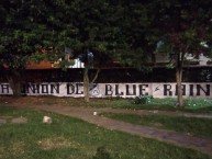 Mural - Graffiti - Pintada - Mural de la Barra: Blue Rain • Club: Millonarios
