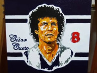 Mural - Graffiti - Pintadas - "CESAR CUETO - ALIANZA LIMA" Mural de la Barra: Comando SVR &bull; Club: Alianza Lima &bull; País: Peru