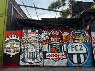 Mural - Graffiti - Pintadas - "TODAS LAS SANGRES - ALIANZA LIMA" Mural de la Barra: Comando SVR &bull; Club: Alianza Lima &bull; País: Peru
