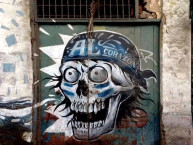 Mural - Graffiti - Pintadas - "TODAS LAS SANGRES - ALIANZA LIMA" Mural de la Barra: Comando SVR &bull; Club: Alianza Lima &bull; País: Peru