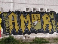 Mural - Graffiti - Pintada - "Orgulloso del equipo de mi tierra [AB]" Mural de la Barra: Fortaleza Leoparda Sur • Club: Atlético Bucaramanga