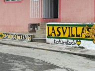 Mural - Graffiti - Pintada - "Las Villas" Mural de la Barra: Fortaleza Leoparda Sur • Club: Atlético Bucaramanga