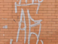 Mural - Graffiti - Pintada - "Grafiti Rústico de la filial de la Fortaleza Sur 'LABK CNOR77E'." Mural de la Barra: Fortaleza Leoparda Sur &bull; Club: Atlético Bucaramanga