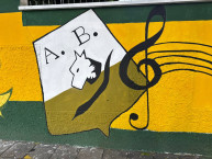 Mural - Graffiti - Pintadas - Mural de la Barra: Fortaleza Leoparda Sur &bull; Club: Atlético Bucaramanga &bull; País: Colombia