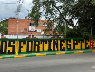 Mural - Graffiti - Pintadas - Mural de la Barra: Fortaleza Leoparda Sur &bull; Club: Atlético Bucaramanga &bull; País: Colombia