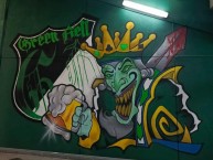 Mural - Graffiti - Pintadas - Mural de la Barra: Frente Radical Verdiblanco &bull; Club: Deportivo Cali &bull; País: Colombia