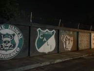 Mural - Graffiti - Pintada - Mural de la Barra: Frente Radical Verdiblanco &bull; Club: Deportivo Cali