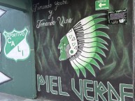 Mural - Graffiti - Pintadas - Mural de la Barra: Frente Radical Verdiblanco &bull; Club: Deportivo Cali &bull; País: Colombia