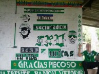 Mural - Graffiti - Pintadas - Mural de la Barra: Frente Radical Verdiblanco • Club: Deportivo Cali • País: Colombia