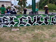 Mural - Graffiti - Pintada - Mural de la Barra: Frente Radical Verdiblanco &bull; Club: Deportivo Cali