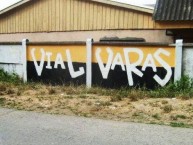 Mural - Graffiti - Pintada - "Sector Collao" Mural de la Barra: Furia Guerrera • Club: Fernández Vial