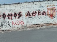 Mural - Graffiti - Pintadas - Mural de la Barra: Furia Roja • Club: Técnico Universitario • País: Ecuador