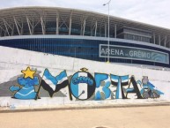 Mural - Graffiti - Pintada - "Imortal" Mural de la Barra: Geral do Grêmio • Club: Grêmio