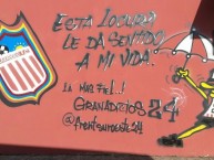 Mural - Graffiti - Pintada - Mural de la Barra: Granadictos • Club: Carabobo
