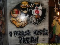 Mural - Graffiti - Pintadas - Mural de la Barra: Guerreiros do Almirante • Club: Vasco da Gama • País: Brasil