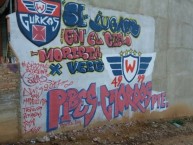 Mural - Graffiti - Pintada - Mural de la Barra: Gurkas • Club: Jorge Wilstermann