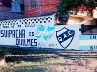 Mural - Graffiti - Pintada - "Mural del QAC. Los pibes de suipacha âšªðŸ”µâšª" Mural de la Barra: Indios Kilmes • Club: Quilmes