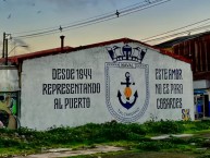 Mural - Graffiti - Pintadas - Mural de la Barra: Kaña Brava &bull; Club: Naval de Talcahuano &bull; País: Chile