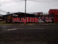 Mural - Graffiti - Pintadas - Mural de la Barra: La 12 • Club: Alajuelense • País: Costa Rica