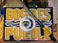 Mural - Graffiti - Pintada - "Boca es Pueblo" Mural de la Barra: La 12 • Club: Boca Juniors