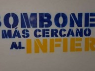 Mural - Graffiti - Pintada - "La Bombonera es lo más cercano al infierno - Romário" Mural de la Barra: La 12 • Club: Boca Juniors
