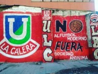 Mural - Graffiti - Pintada - Mural de la Barra: La Banda Cementera • Club: Unión La Calera