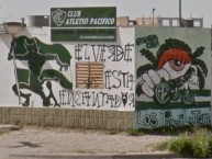 Mural - Graffiti - Pintada - Mural de la Barra: La Banda de Atrás del Canal • Club: Pacífico