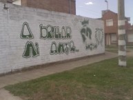 Mural - Graffiti - Pintada - Mural de la Barra: La Banda de Atrás del Canal • Club: Pacífico