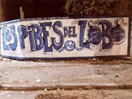 Mural - Graffiti - Pintada - "Plaza rocha fiel al lobo" Mural de la Barra: La Banda de Fierro 22 • Club: Gimnasia y Esgrima