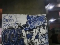 Mural - Graffiti - Pintada - "B.aeropuerto fiel al lobo" Mural de la Barra: La Banda de Fierro 22 • Club: Gimnasia y Esgrima